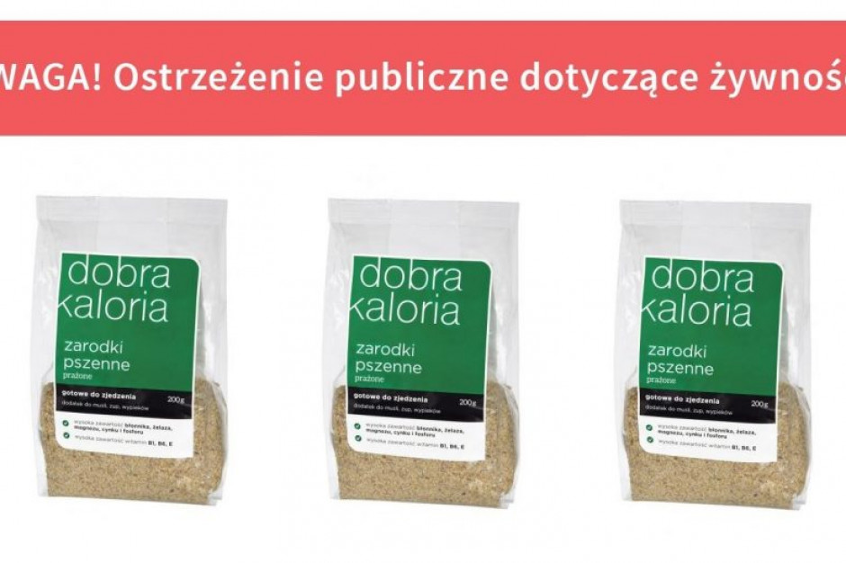 fot. GIS GIS wycofuje zarodki pszenne Kubary z powodu kadmu
