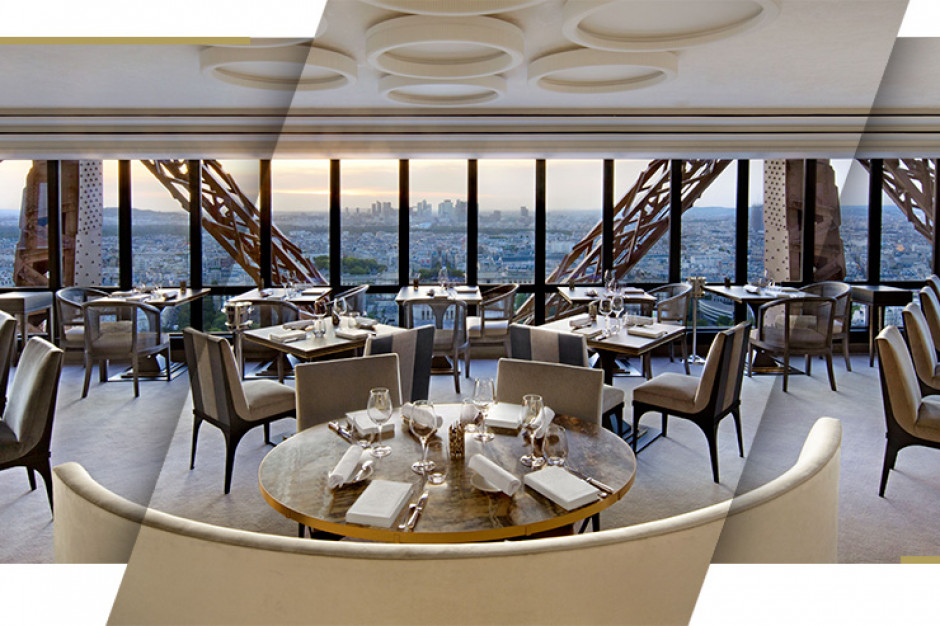 fot. Le Jules Verne Restauracje Sodexo z gwiazdkami Michelin