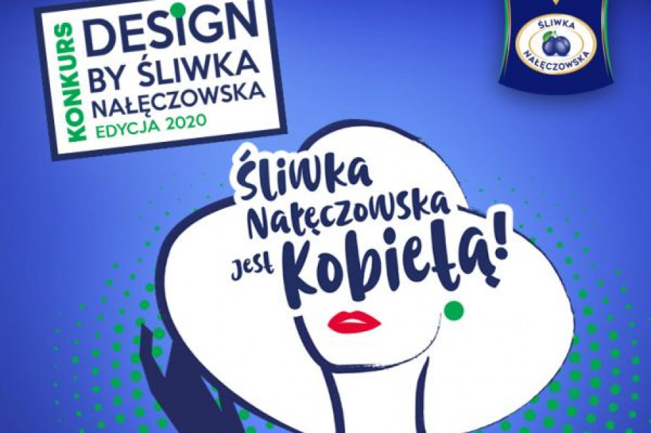 Zadaniem konkursowym jest zaprojektować plakat inspirując się hasłem „Śliwka Nałęczowska jest kobietą!” fot. materiały prasowe Śliwka Nałęczowska startuje z trzecią edycją konkursu Design by Śliwka Nałęczowska