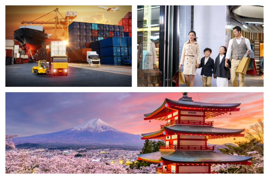 Polska żywność ma coraz większą szansę na eksport do Japonii, fot. kolaż ze zdjęć shutterstock Polska żywność ma szansę szerzej zaistnieć w Japonii