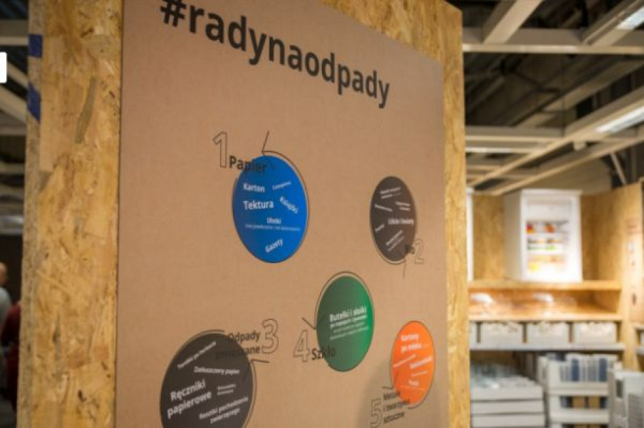 fot. za um.warszawa.pl Stolica i IKEA podpowiadają jak segregować odpady w kampanii „Rady na Odpady”