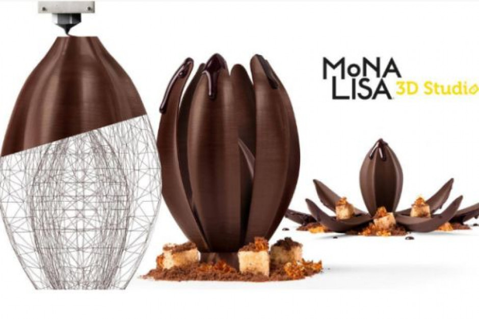 Mona Lisa 3D Studio jest pierwszym i jedynym studio drukowania czekolady na świecie fot. za barry-callebaut.com Barry Callebaut otwiera pierwsze na świecie studio produkcji czekolady w druku 3D (zdjęcia)