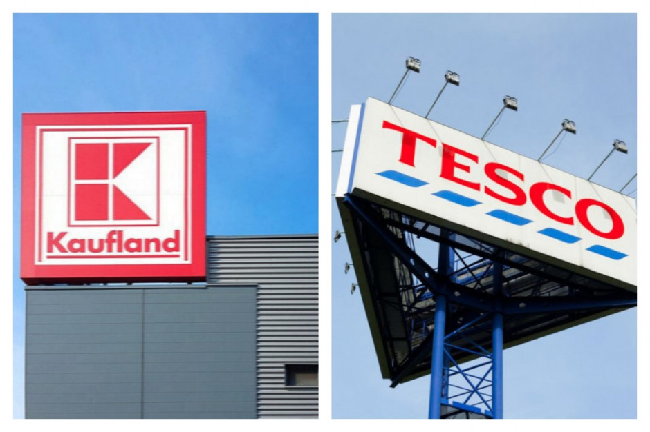 UOKiK wydał zgodę na przejęcie 4 sklepów Tesco przez Kaufland. Kolaż zdjęć z serwisu shutterstock UOKiK wydał zgodę na przejęcie 4 sklepów Tesco przez Kaufland