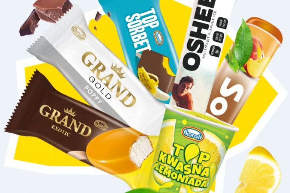 PPL koral zapowiada, że tegoroczne produkty będą bardziej kompleksowe i bardziej eko fot. materiały prasowe PPL Koral szykuje 21 nowości w tym sezonie lodowym i będzie bardziej eko