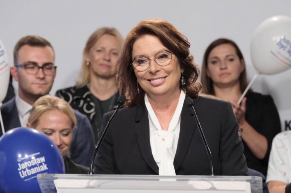 Małgorzata Kidawa-Błońska; (fot. Twitter) Kidawa-Błońska: prezydent nie może ciągle milczeć nt. wzrostu cen