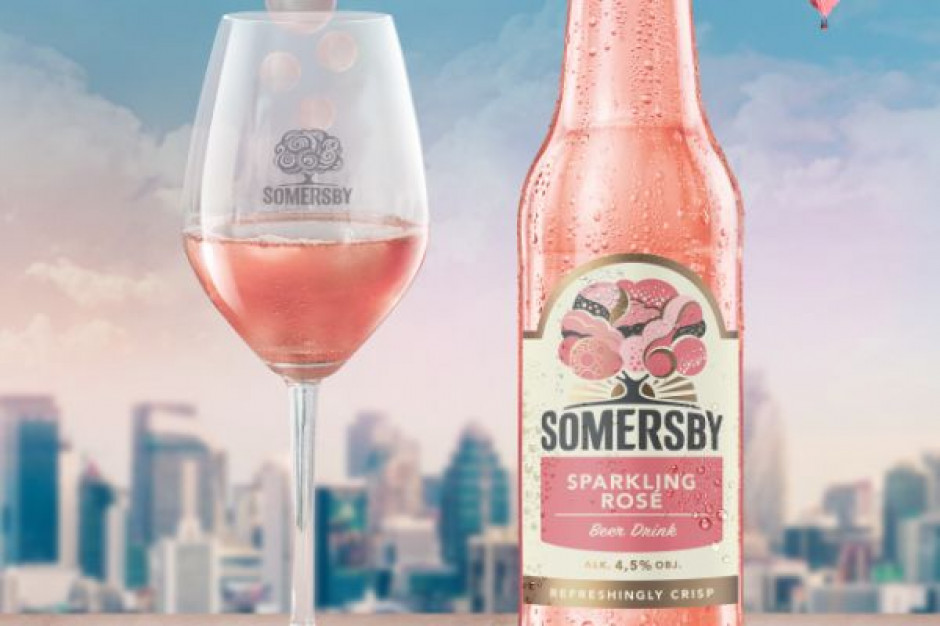 Marka Somersby z nowym wariantem smakowym Somersby Sparkling Rosé