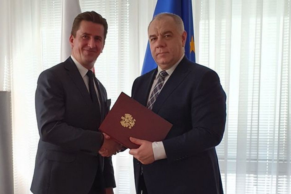 Rafał Romanowski i Jacek Sasin; fot. facebook.com/wiceministerRafalRomanowski Były wiceminister rolnictwa będzie odpowiedzialny za utworzenie Krajowej Grupy Spożywczej