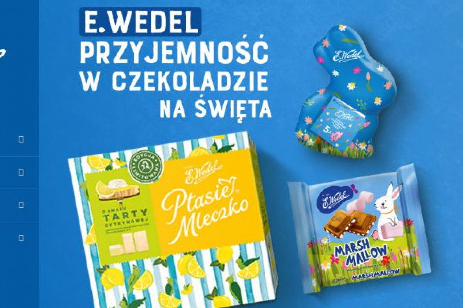 Oferta E.Wedel na Wielkanoc fot. za wedel.pl Wielkanocna oferta od E.Wedel – nowości i odświeżona szata graficzna