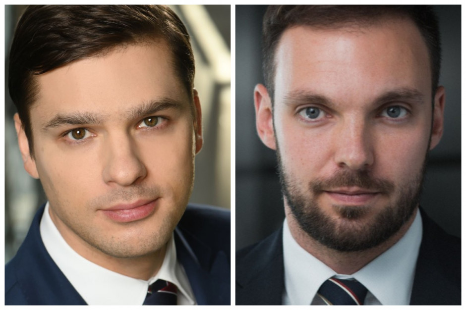 Prawnicy z kancelarii BakerMcKenzie: Od prawej Łukasz Targoszyński, adwokat odpowiedzialny za sektor spożywczy i FMCG oraz Michał Lisawa, adwokat i counsel w Praktyce Prawa Pracy, fot. materiały prasowe Koronawirus: Poradnik prawniczy dla pracodawców i pracowników