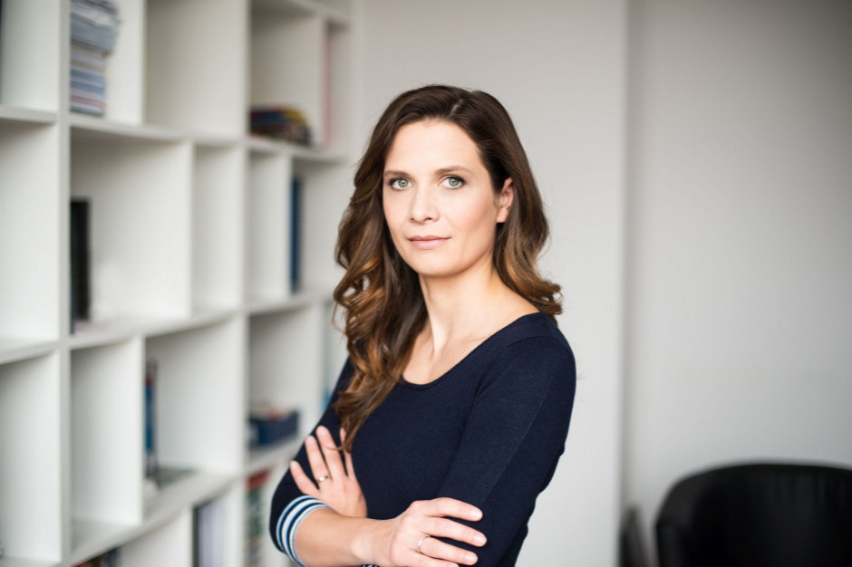 Katarzyna Świętochowska, wiceprezes Sawex Sawex Foods przekazał szpitalom produkty suche o długim terminie przydatności