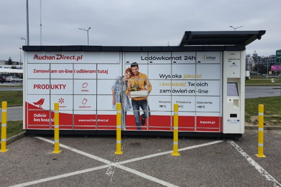 InPost dostarczy zakupy z Auchan, fot. materiały prasowe InPost dostarczy zakupy z Auchan