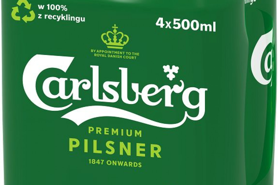 Carlsberg Pilsner czteropak fot. materiały prasowe Carlsberg zmienia opakowania