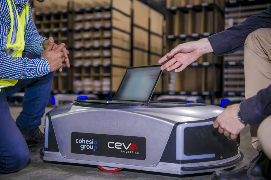 Ceva Logistics /fot. materiały prasowe CEVA Logistics wdraża mobilne roboty dla e-commerce