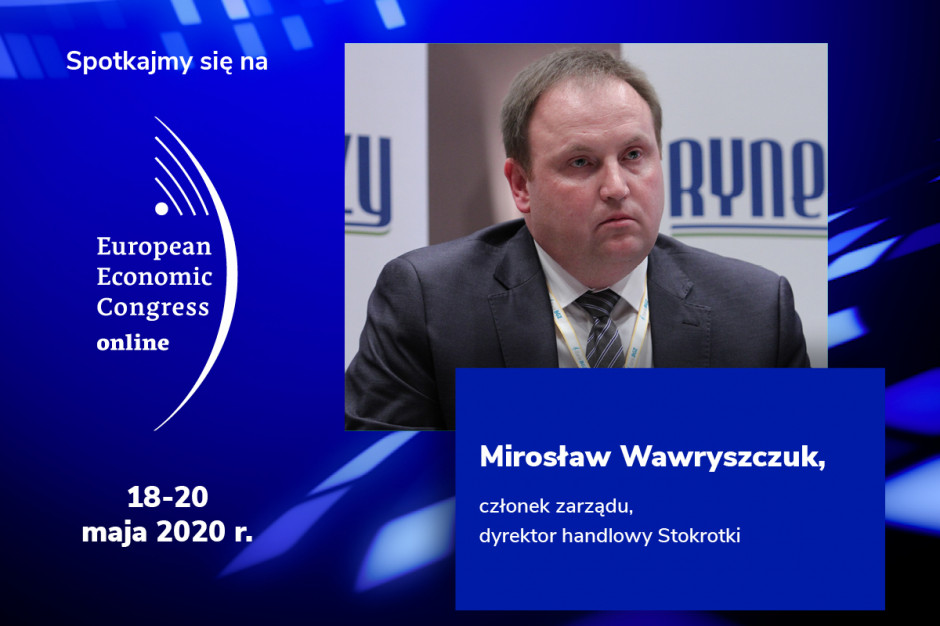 Mirosław Wawryszczuk, członek zarządu, dyrektor handlowy Stokrotki, fot. PTWP Mirosław Wawryszczuk, Stokrotka, prelegentem EEC Online