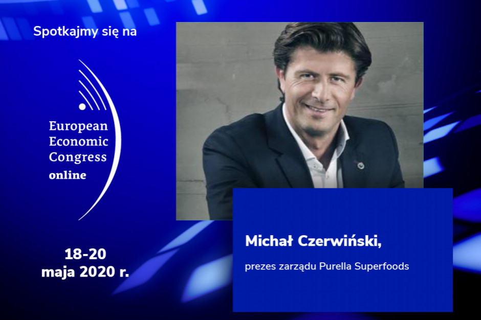 Michał Czerwiński, prezes Purella Superfoods/ fot. PTWP Purella Superfoods: Kategoria spożywcza dotąd nie była silna w on-linie. Pandemia to zmieni (wideo)