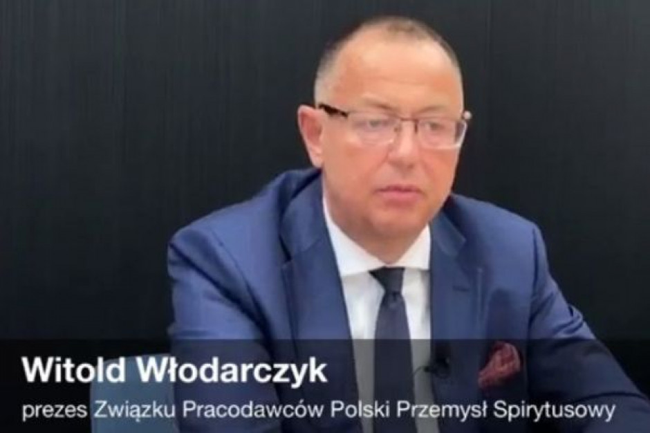 Witold Włodarczyk, prezes Związek Pracodawców Polski Przemysł Spirytusowy fot. portalspozywczy.pl Branża spirytusowa chce testowego wprowadzenia sprzedaży alkoholi przez internet w ramach Tarczy