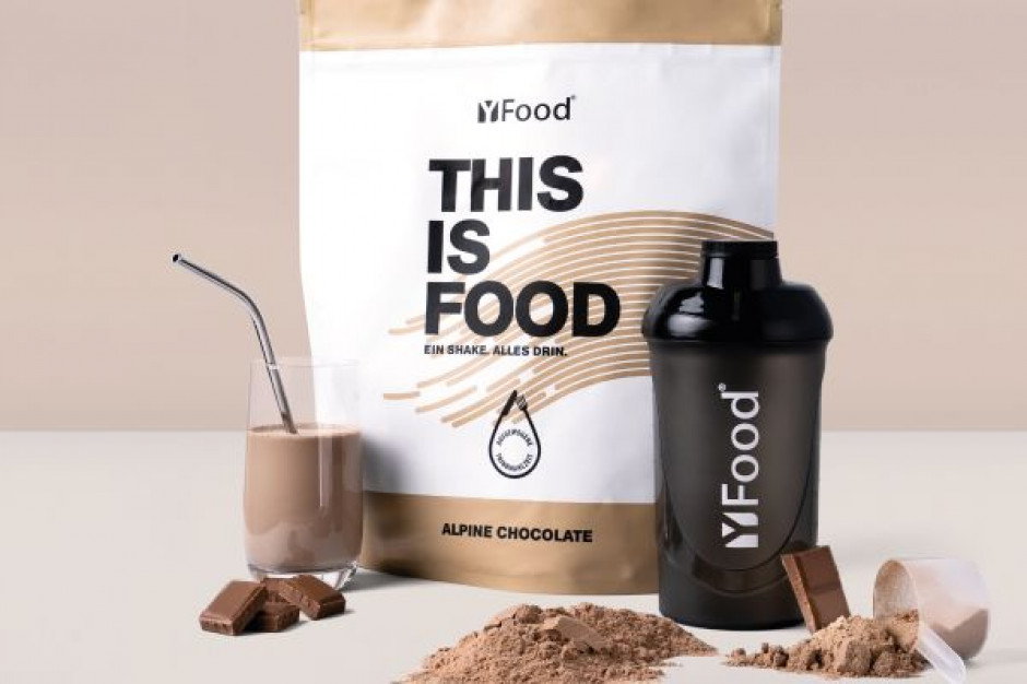 YFOOD Proszek Alpine-Chocolate fot. materiały prasowe Niemiecka marka posiłków gotowych debiutuje na polskim rynku