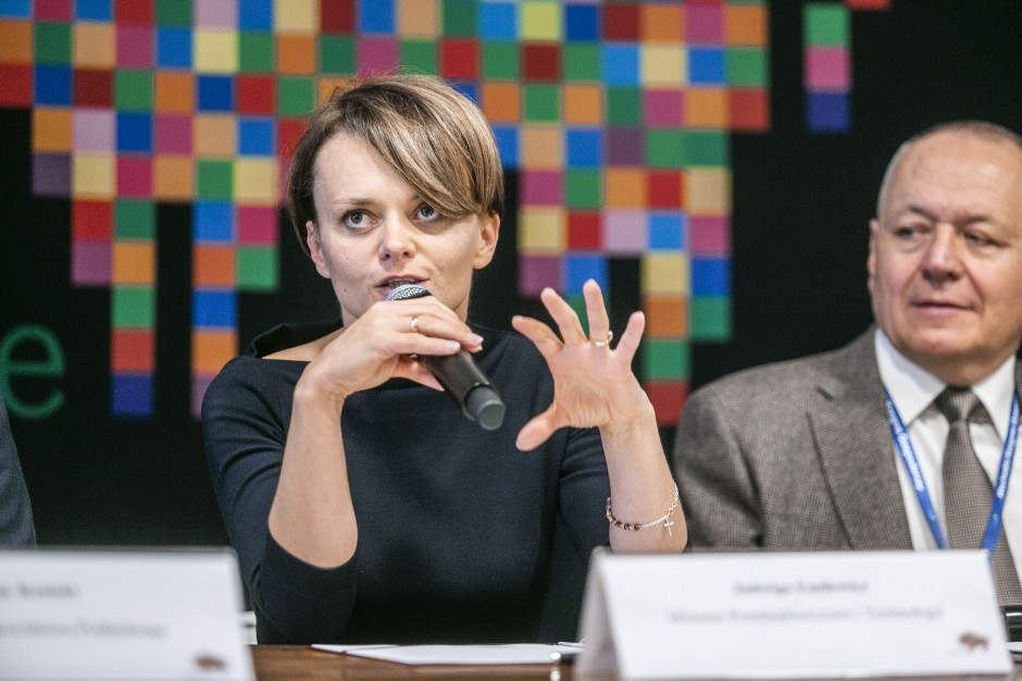 Przygotowujemy wytyczne dotyczące odmrażania branż, które skupiają duże grupy osób w jednym miejscu m.in. targowej - wskazała w poniedziałek wicepremier, minister rozwoju Jadwiga Emilewicz. fot. PTWP Emilewicz: Przygotowujemy wytyczne dla branży targowej