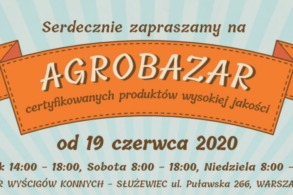 "Polska Ekologia" zaprasza na weekendowy Agrobazar w Warszawie. fot. mat. pras.