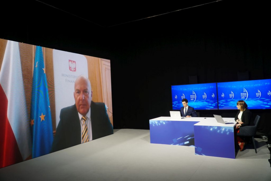 Tadeusz Kościński podczas EEC Online Minister finansów na EEC Online: To bardzo dobry moment na estoński CIT w Polsce