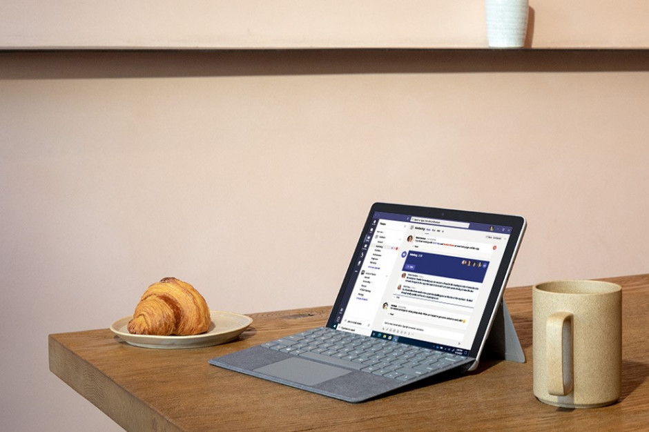 Surface Go 2 for Business. fot. Microsoft Mobilne i nowoczesne laptopy wsparciem dla firm spożywczych