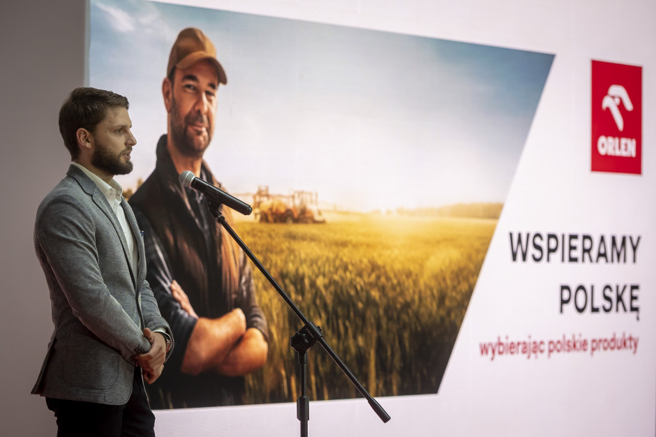 Adam Jędrzejewski, Właściciel Braci Sadowników/ fot. materiały prasowe Bracia Sadownicy wystąpili w kampanii PKN Orlen #WspieramyPolskę