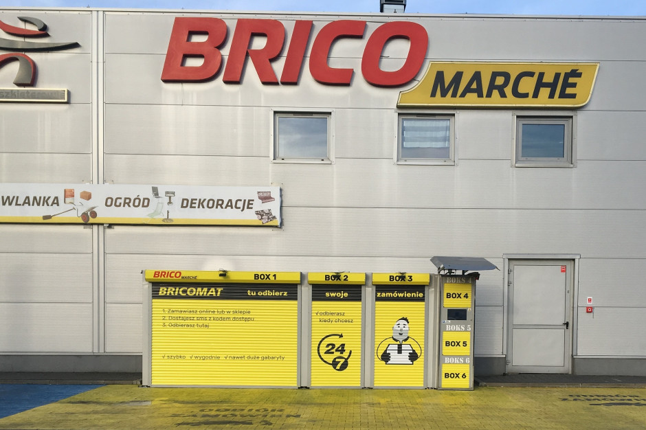 Grupa Muszkieterów rozwija ofertę udogodnień z zakresu e-commerce dla klientów sieci Bricomarché; fot. materiały prasowe Grupa Muszkieterów rozwija ofertę udogodnień z zakresu e-commerce