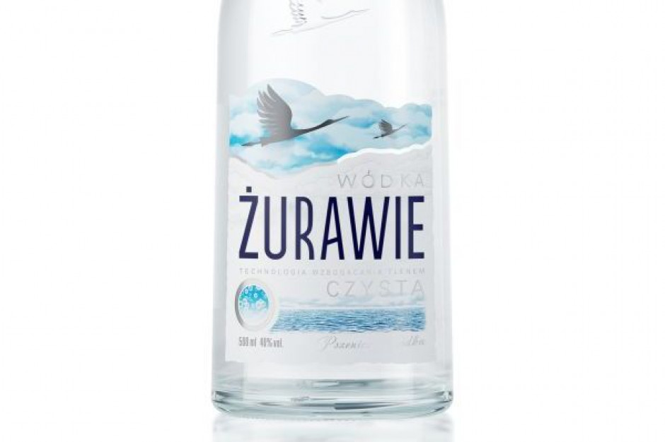 Wódka Żurawie fot. materiały prasowe Rosyjska wódka z portfolio Roust dostępna w polskiej odsłonie