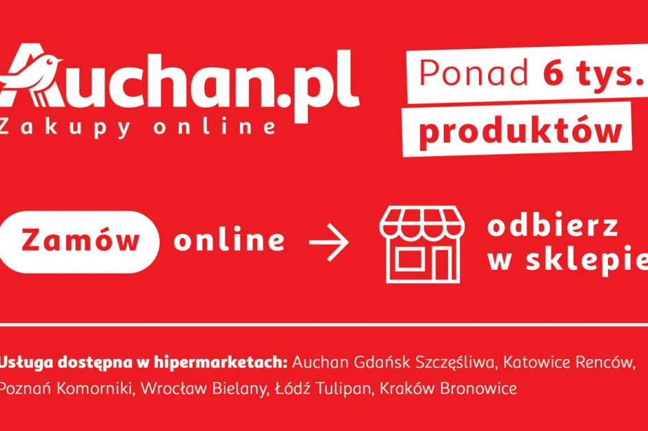 Az Auchan rusza z nową usługą click&collect
