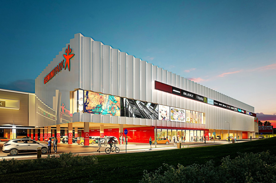 fot. materiały prasowe Zakończono kolejny etap prac nad rozbudową Gemini Park Tychy