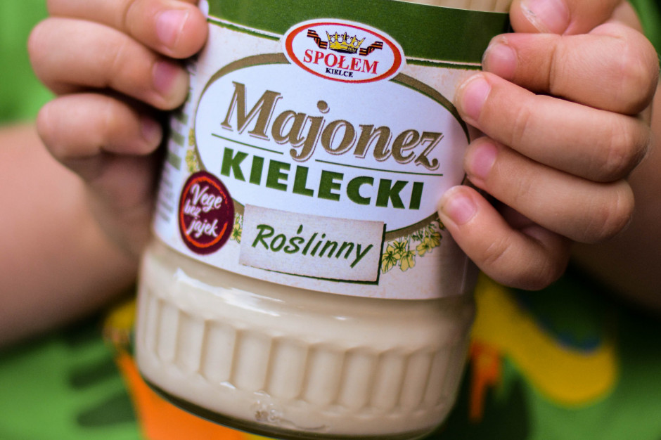 WSP "Społem" wprowadza na rynek roślinną wersję Majonezu Kieleckiego. fot. mat. pras. WSP Społem wprowadza na rynek roślinną wersję Majonezu Kieleckiego