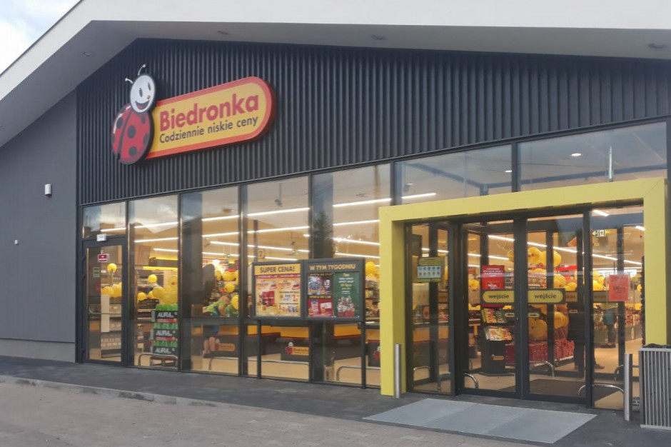 Jeden ze sklepów Biedronki. Fot. materiały prasowe Biedronka o kokainie w bananach: Bezpieczeństwo klientów i produktów jest dla nas priorytetem