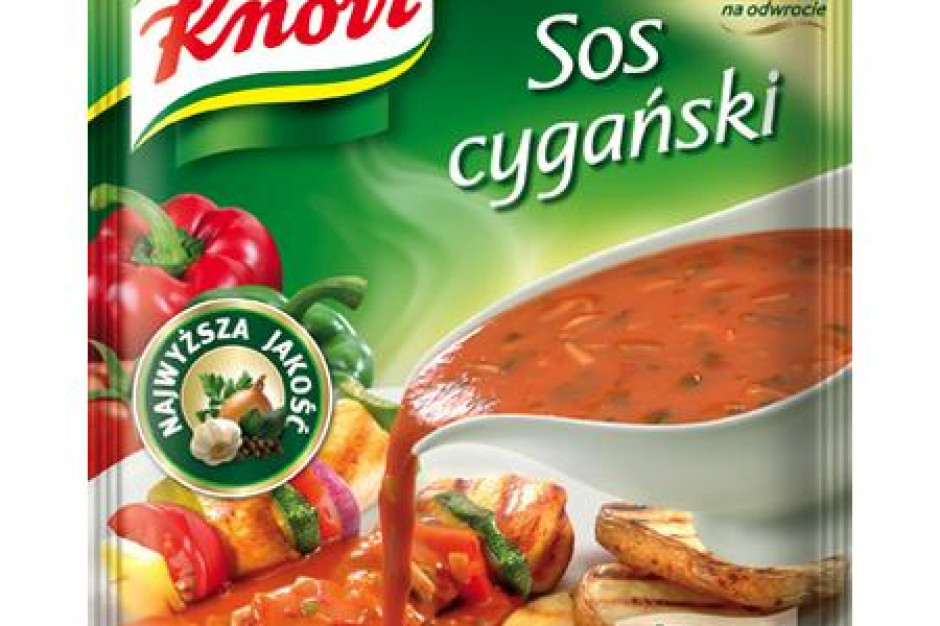Sos cygański Knorra zostanie zastąpiony przez "sos paprykowy po węgiersku". fot. mat. pras. Knorr zmienia nazwę sosu cygańskiego po protestach Romów