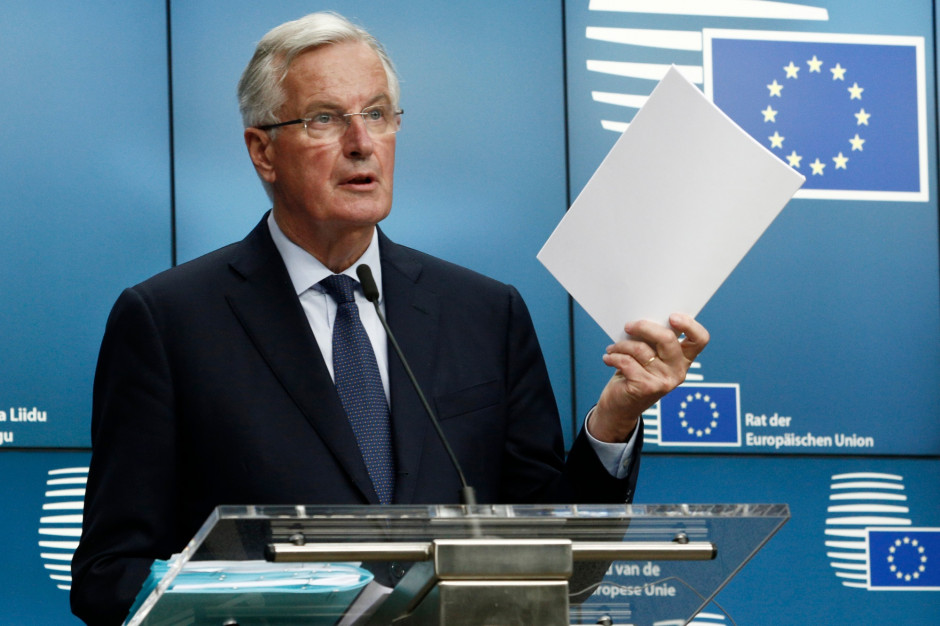 Michel Barnier, główny negocjator ze strony UE jest zawiedziony brakiem postępu w sprawie umowy z W. Brytanią. fot. shutterstock Brexit: Rybołówstwo jednym z głównych obszarów sporu między Londynem a UE