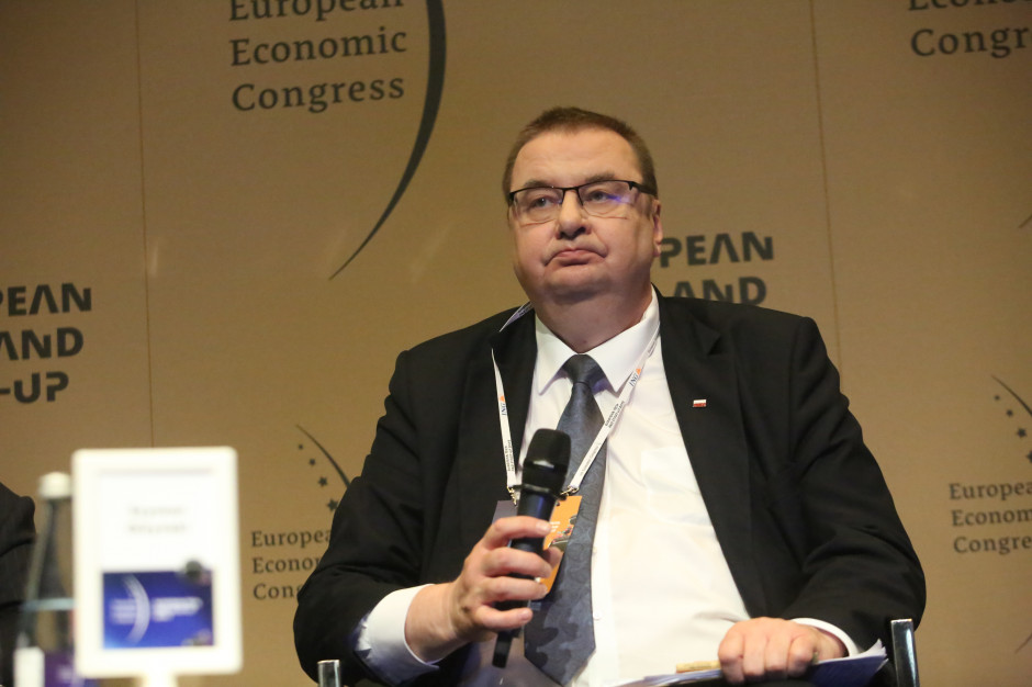Szymon Giżyński: ustępstwa ze strony UE na rzecz jakości żywności są rekompensowane poprzez zwiększanie dostępności dla nierolniczych wyrobów przemysłu Niemiec w krajach trzecich. fot. PTWP Giżyński na EEC 2020: UE powinna walczyć o najwyższą jakość żywności importowanej z krajów trzecich