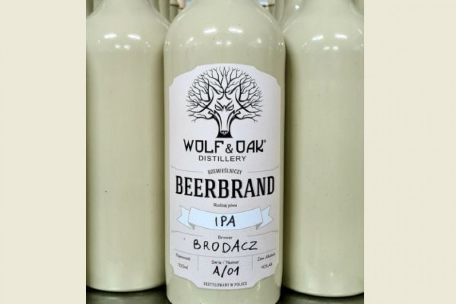 fot. materiały prasowe Browar Brodacz rozpoczął współpracę z destylarnią Wolf&Oak tworząc piwny destylat