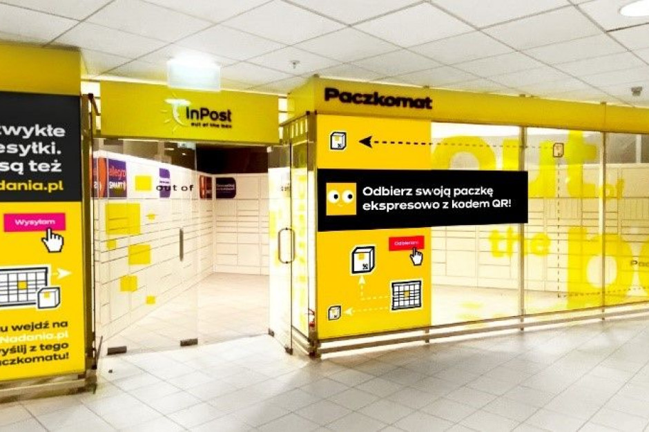 InPost stawia paczkomaty we wnętrzach budynków Paczkomaty InDoor - InPost stawia maszyny we wnętrzach budynków