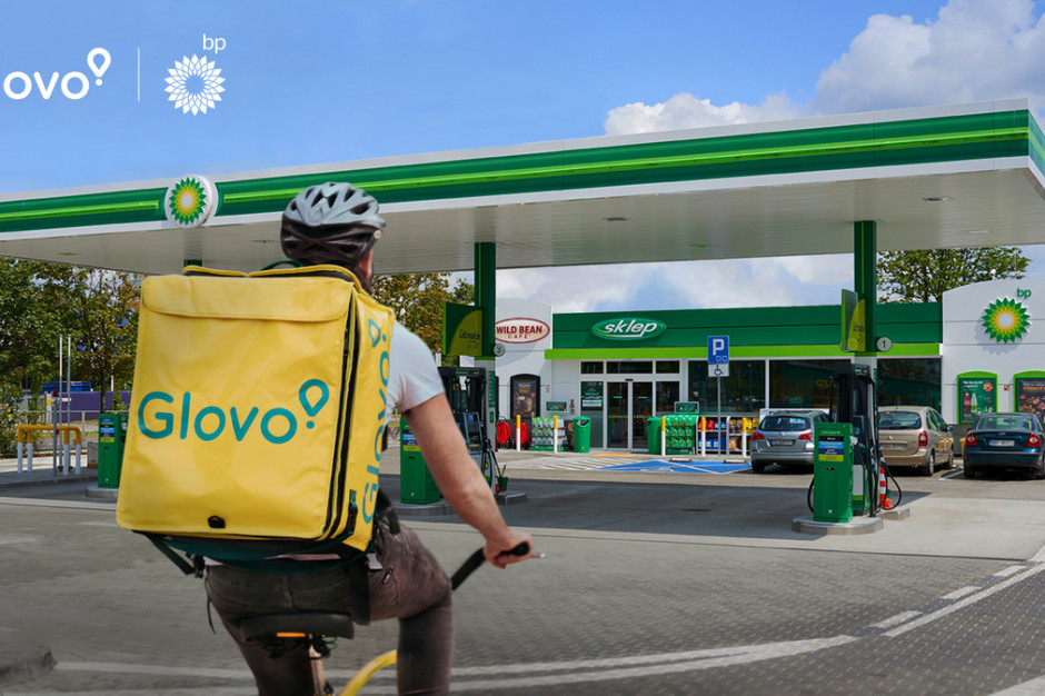 Sieć stacji paliw bp nawiązała współpracę z Glovo Sieć stacji paliw bp nawiązała współpracę z Glovo