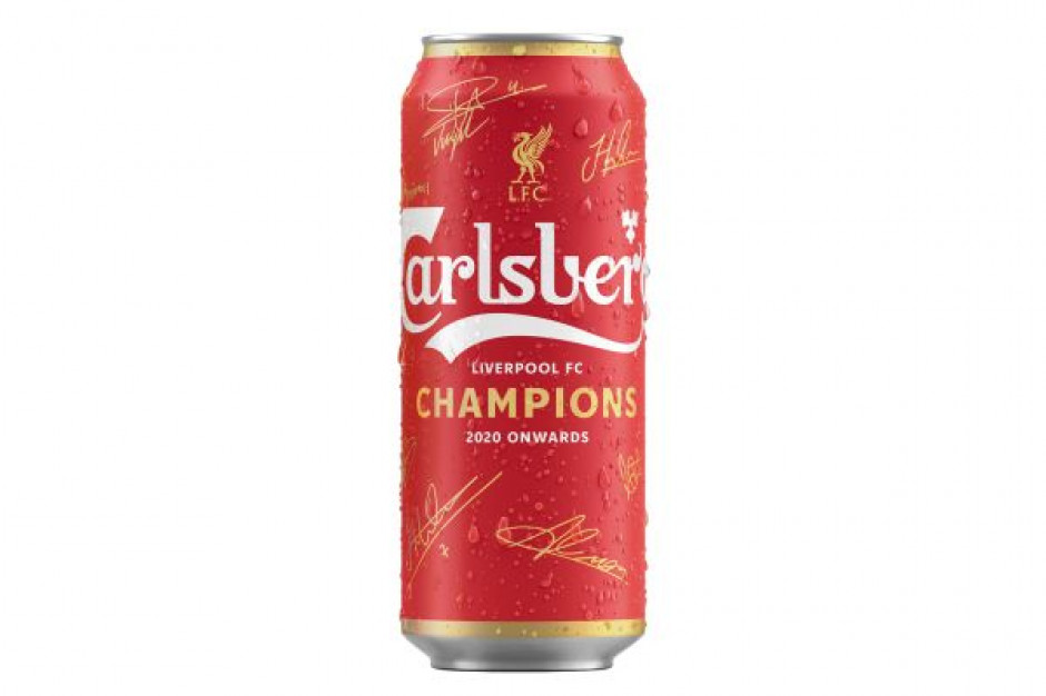 Carlsberg z limitowaną edycją puszek w barwach Liverpool F.C.