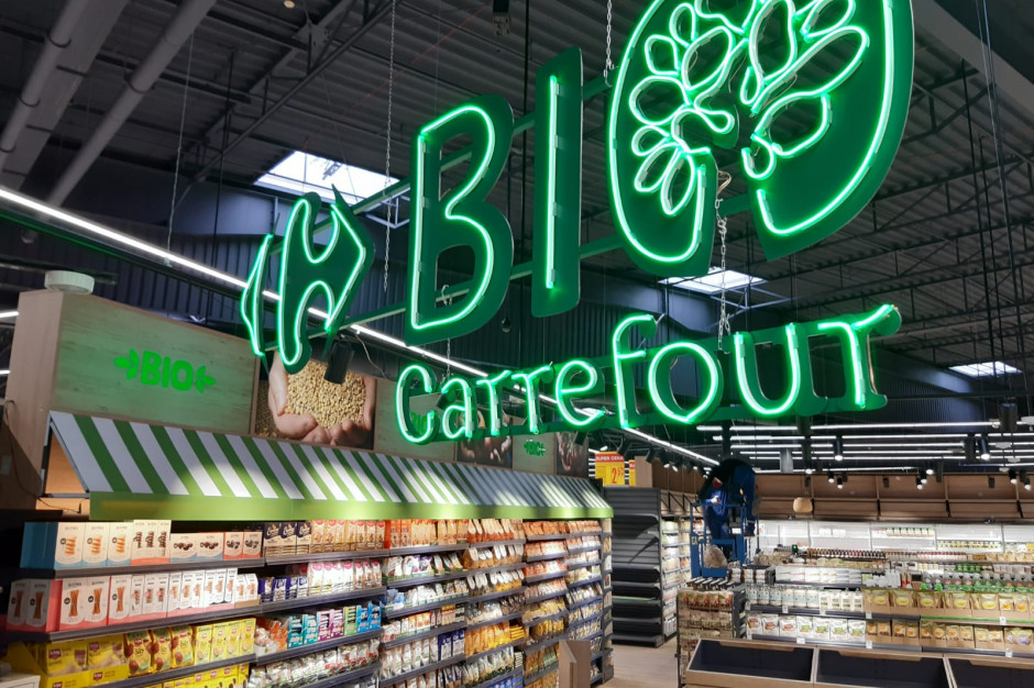 Carrefour z nowym hipermarketem z wydzieloną częścią bio w ramach konceptu store-in-store