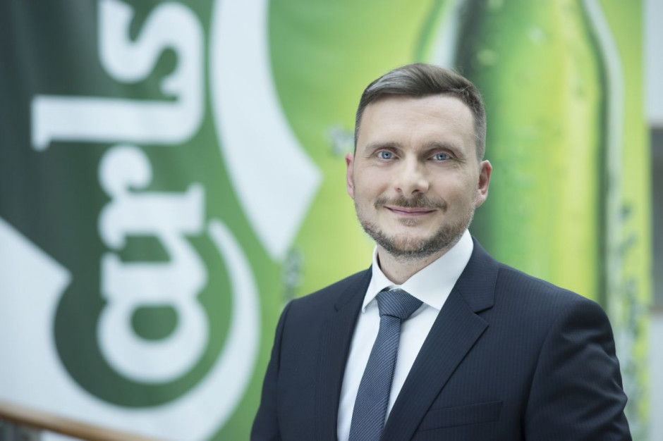 Wojciech Żabiński, wiceprezes ds. marketingu Carlsberg Polska fot. materiały prasowe Wiceprezes Carlsberg Polska zostanie szefem Carlsberg Bułgaria