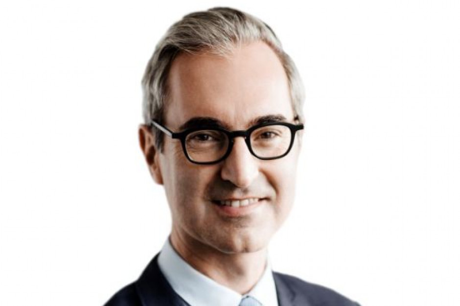 Frédéric Guichard, prezes Żywiec Zdrój. fot. materiały prasowe Żywiec Zdrój przedstawił prognozy i założenia modelu depozytu w Polsce, oszczędności to 65 mln euro rocznie
