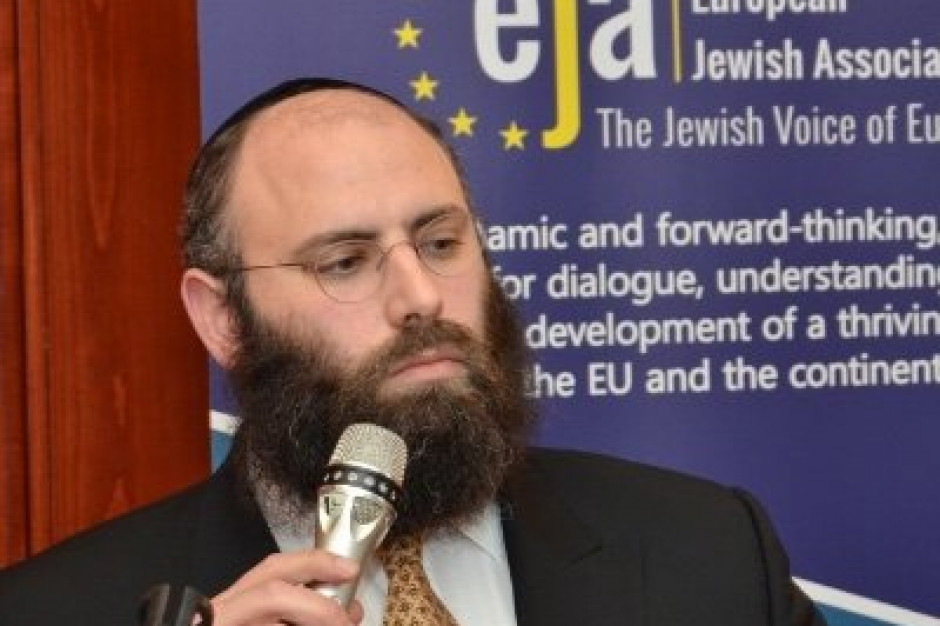 Rabin Menachem Margolin, przewodniczący Europejskiego Stowarzyszenia Żydów napisał list do Jarosława Kaczyńskiego w sprawie uboju religijnego. fot. twitter Rabin do Jarosława Kaczyńskiego: Apelujemy o utrzymanie status quo w sprawie uboju religijnego