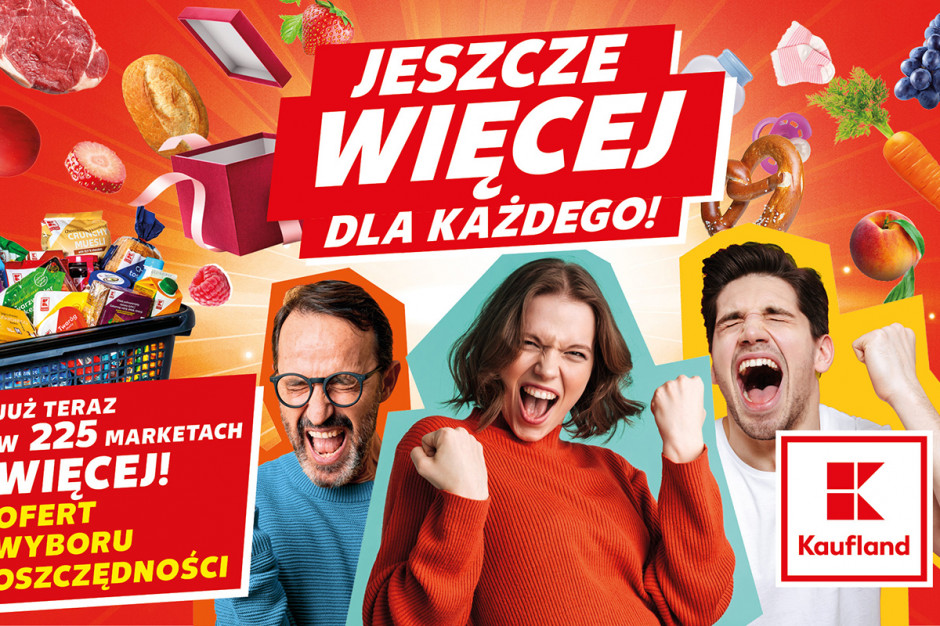 fot. materiały prasowe Kaufland rusza z kolejną odsłoną kampanii reklamowej „Więcej”