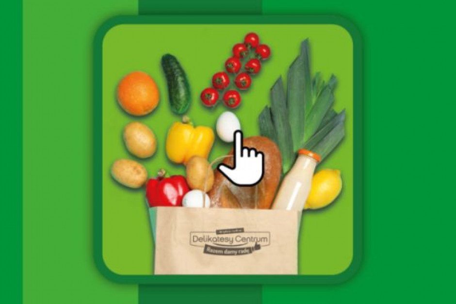 Usługa click&collect Delikatesów Centrum dostępna jest już w ponad 1 200 supermarketów w całej Polsce. fot. materiały prasowe Delikatesy Centrum ruszyły z usługą click&collect