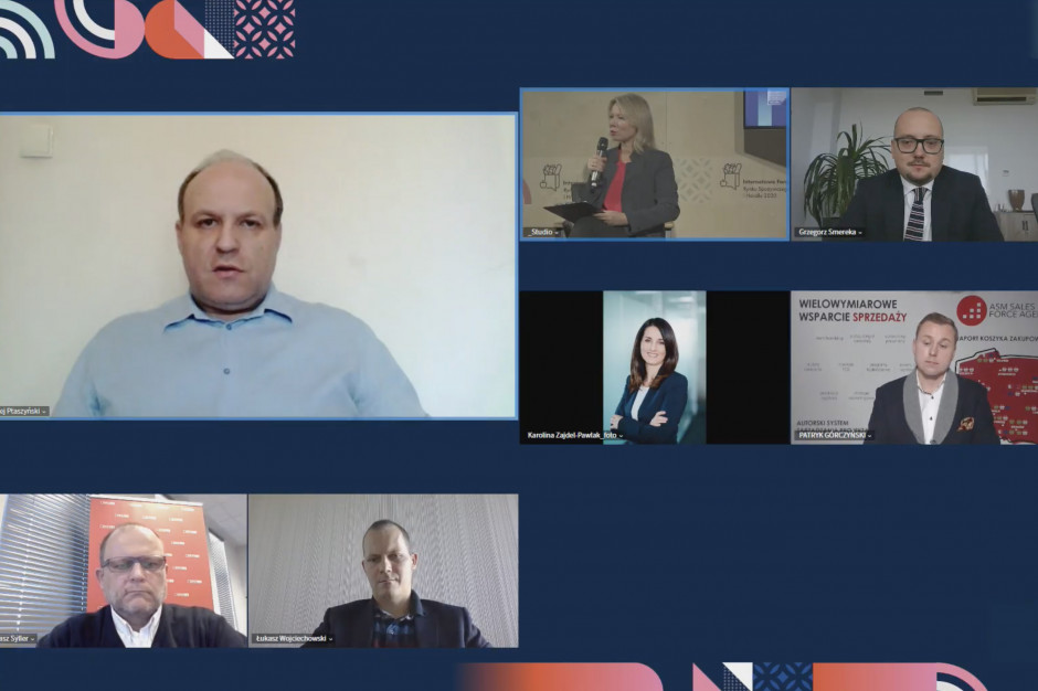 Debata pt. "Higiena i cena, czyli czy Polacy rzeczywiście kupują inaczej" w ramach Internetowego Forum Rynku Spożywczego i Handlu. fot. PTWP Podczas pandemii Polacy ograniczają wydatki, ale nie dotyczy to żywności
