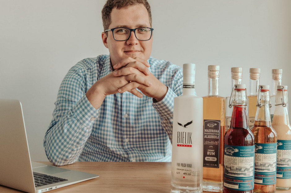 Jakub Gromek fot. materiały prasowe Mazurska Manufaktura chwali się rekordową kwotą w historii polskiego crowdfundingu