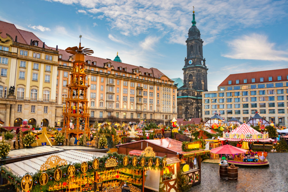 Jarmark bożonarodzeniowy Striezelmarkt, Drezno, Niemcy fot. Shutterstock Słynny Jarmark Struclowy w Dreźnie odwołany z powodu koronawirusa