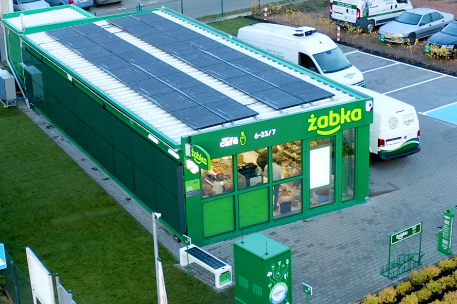 Żabka otworzyła sklep zasilany w stu procentach zieloną energią, fot. materiały prasowe Żabka otworzyła sklep zasilany w stu procentach zieloną energią (galeria zdjęć i wideo)