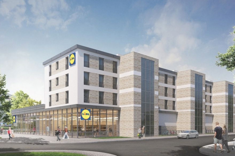 Lidl został deweloperem. W Berlinie ruszyła budowa bloku mieszkalnego, fot. materiały prasowe Lidl został deweloperem. W Berlinie ruszyła budowa bloku mieszkalnego